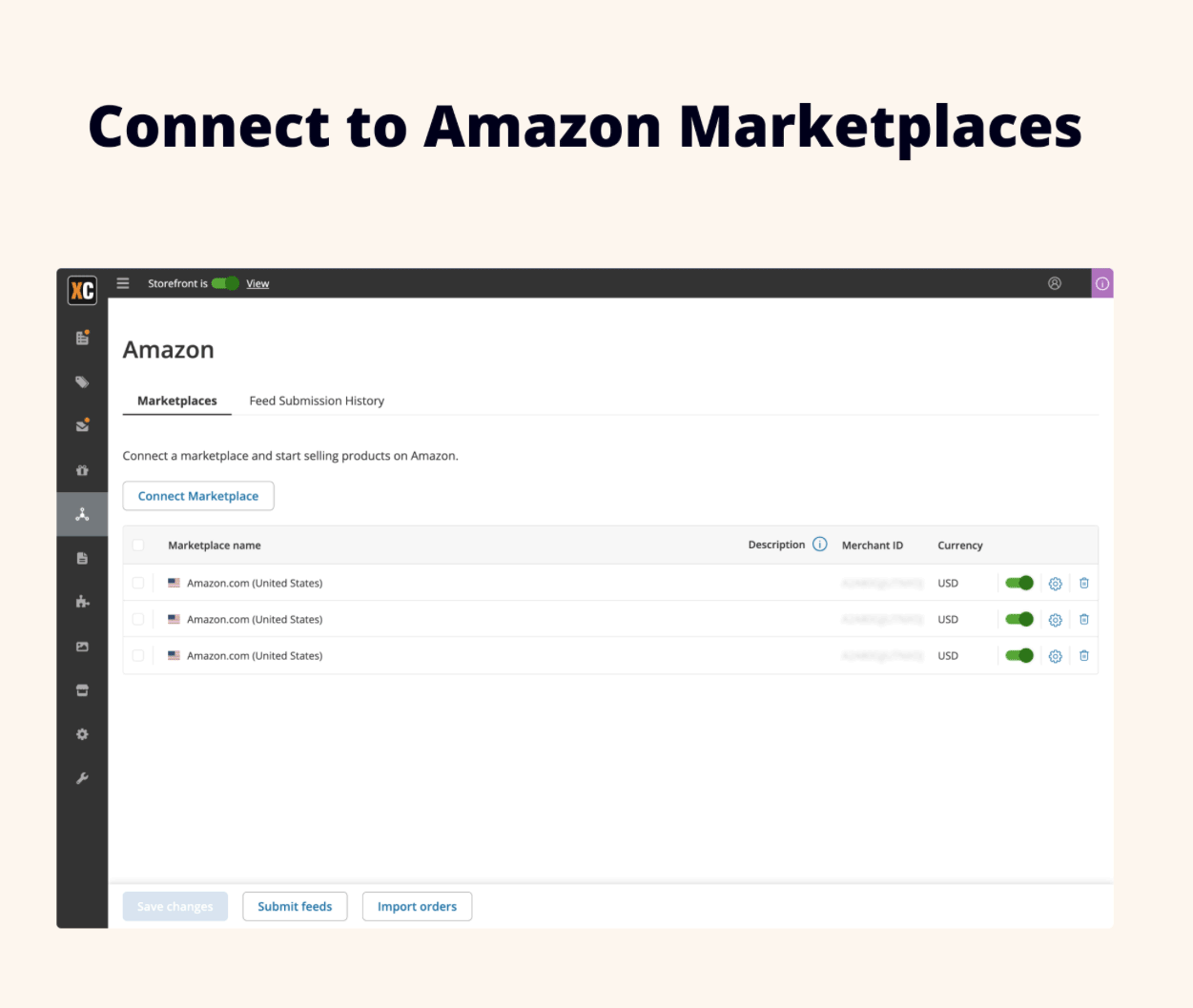 Amazon and X-Cart integration