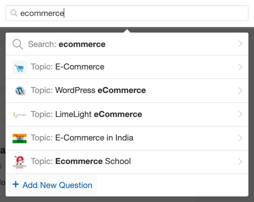 quora ecommerce