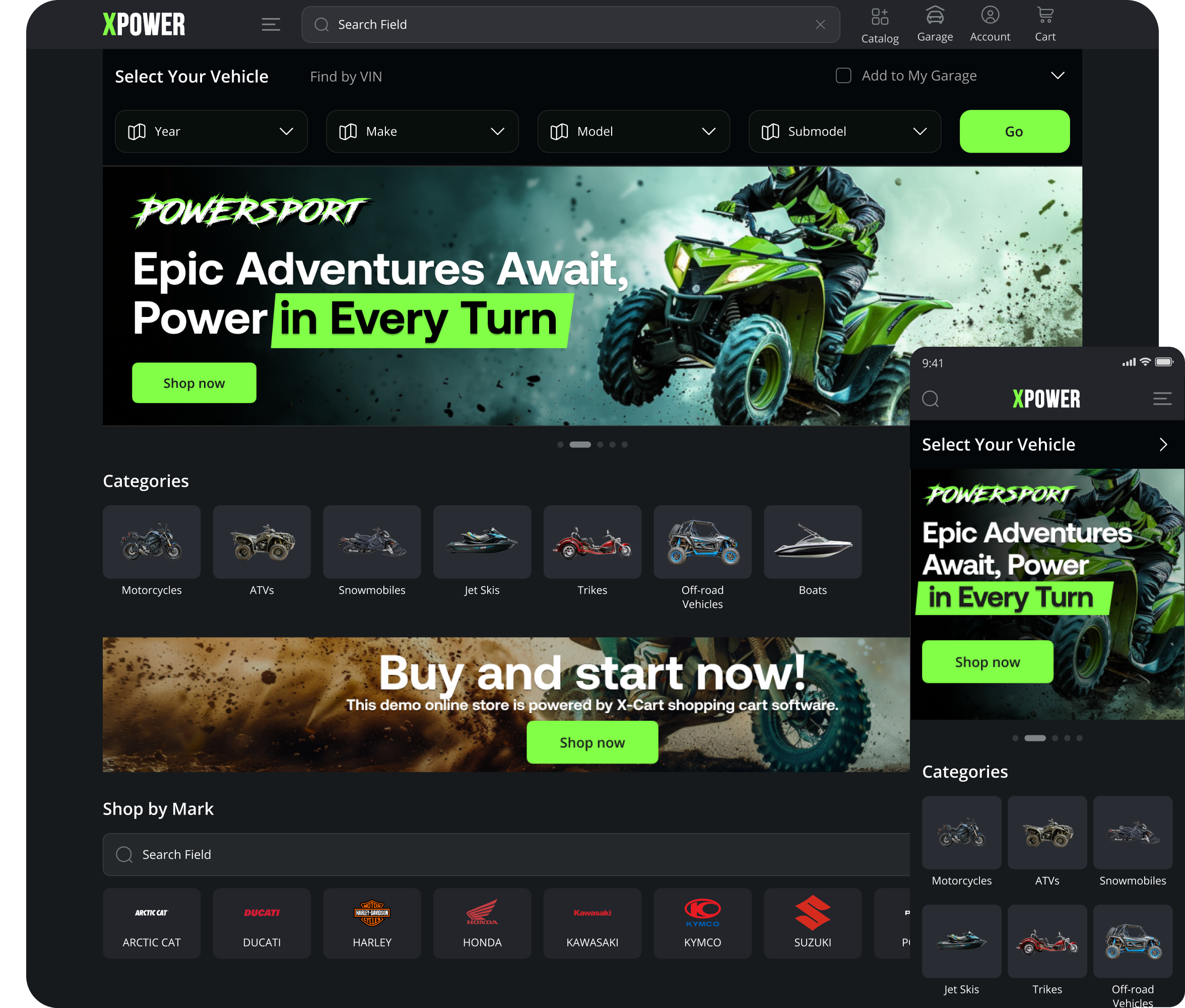 Performance Parts eCommerce