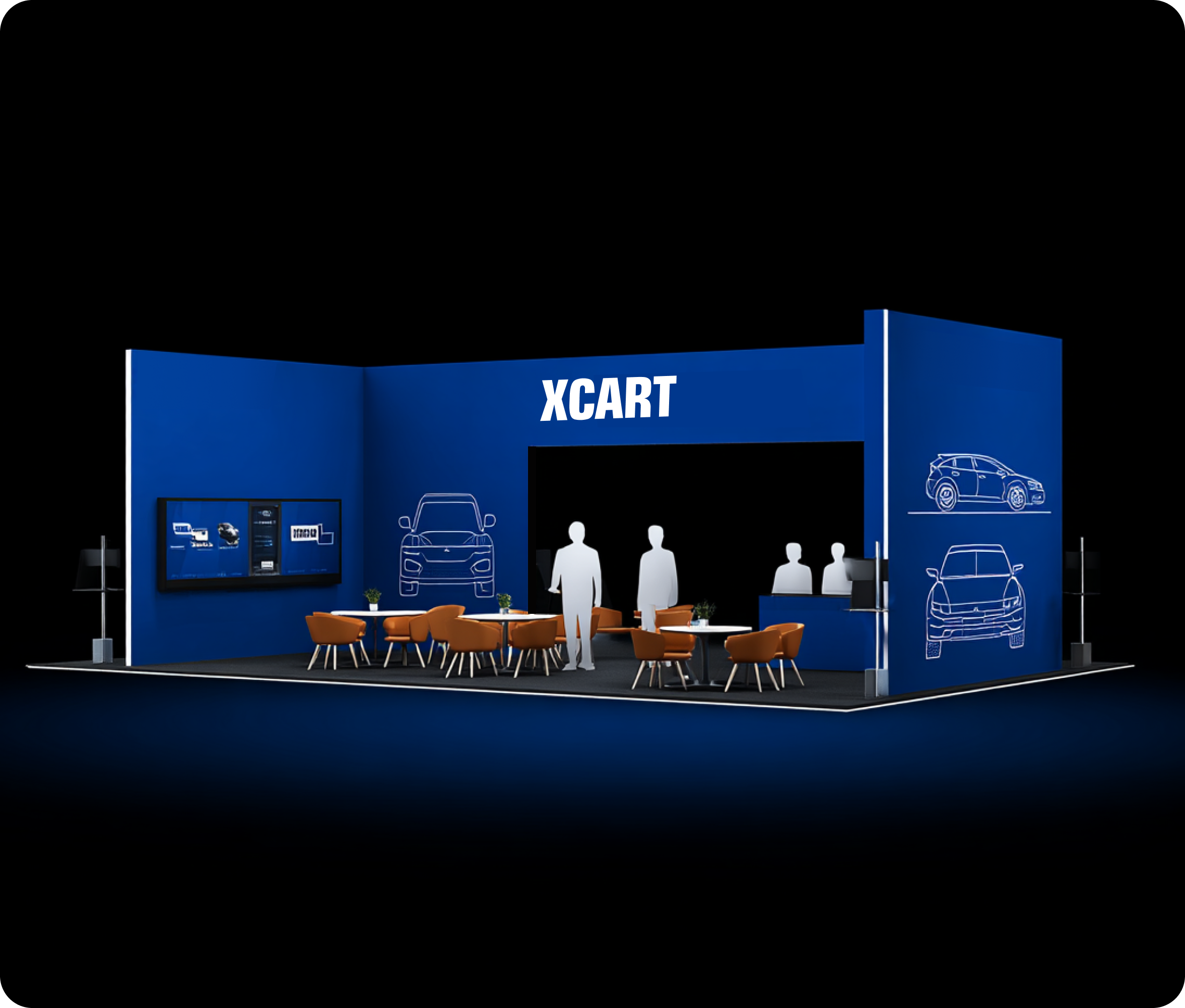 SEMA X-Cart Booth