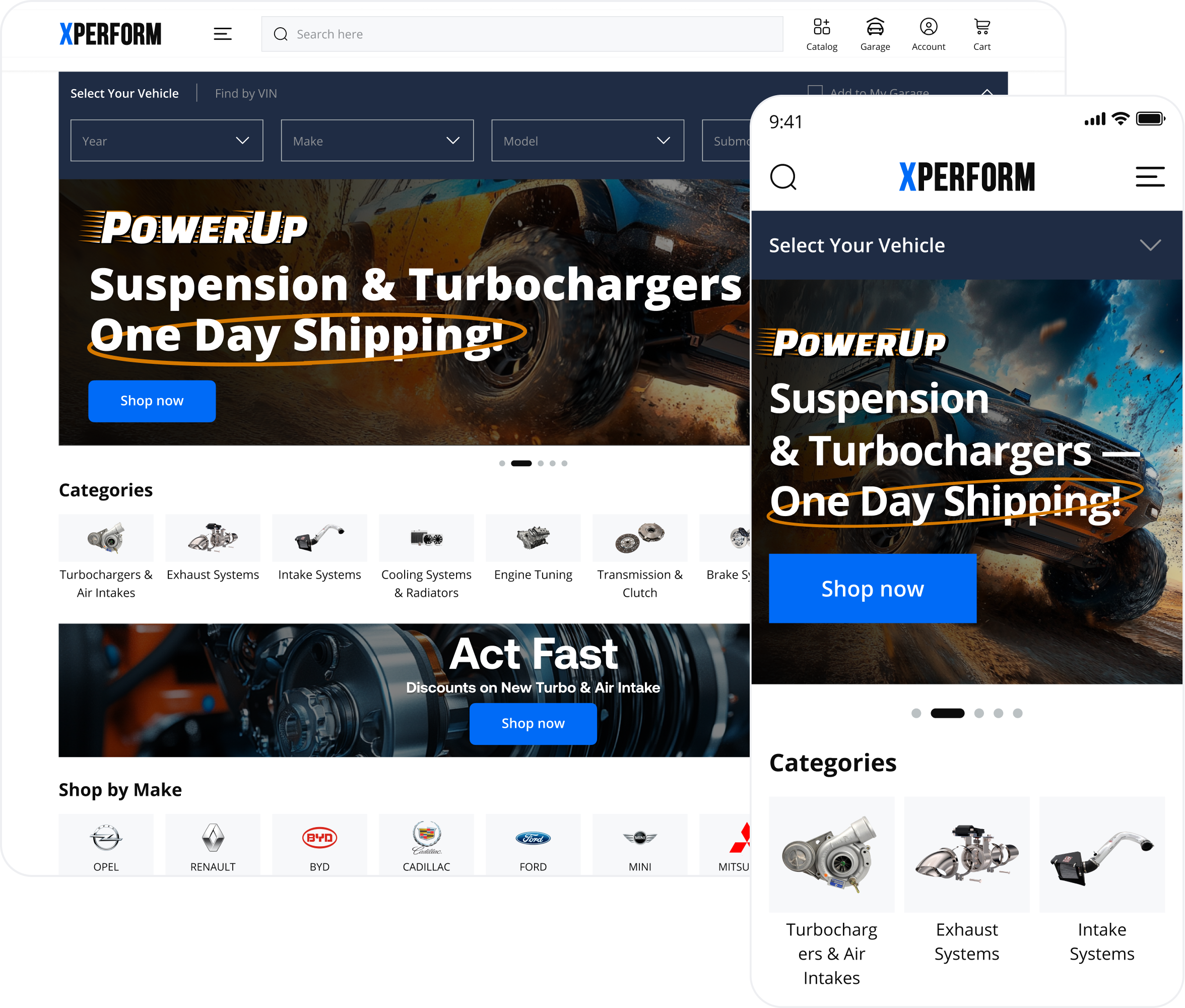 Performance Parts eCommerce
