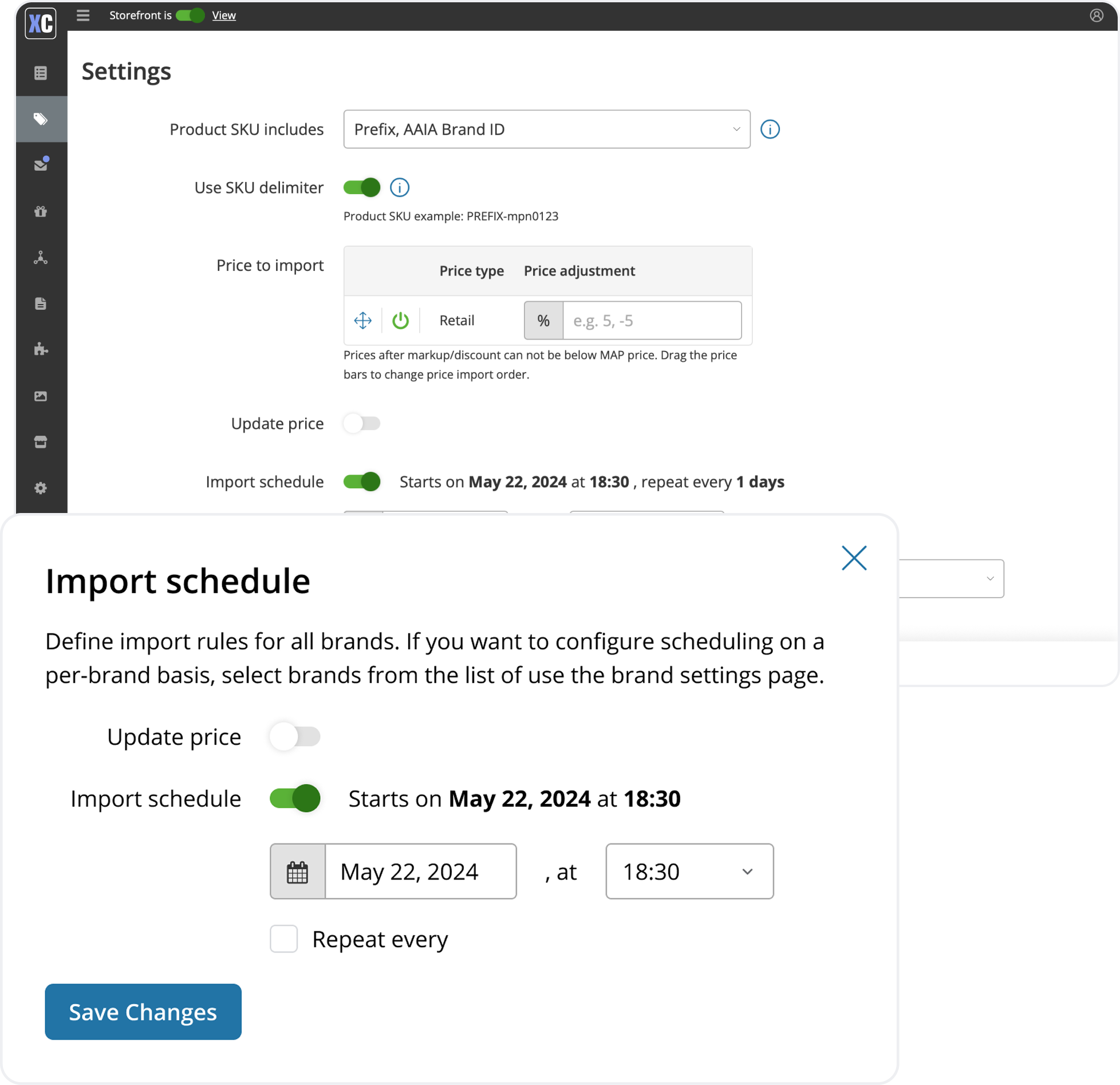 Facilitated Price Management