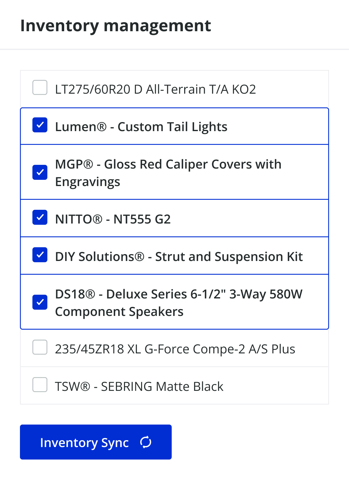Order Routing and Inventory Sync