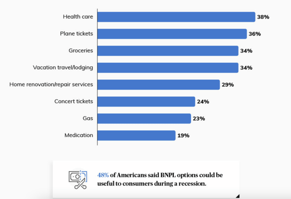 Products and Services Purchased with BNPL